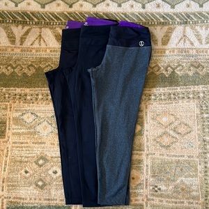 Set of 3 leggings | size Medium Petite